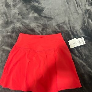 Red Women's Skirt - NWT